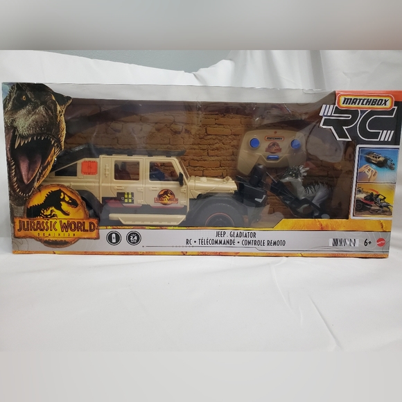 MATCHBOX Jurassic World Jepp Gladiator Remote-control Vehicle - Picture 2 of 6